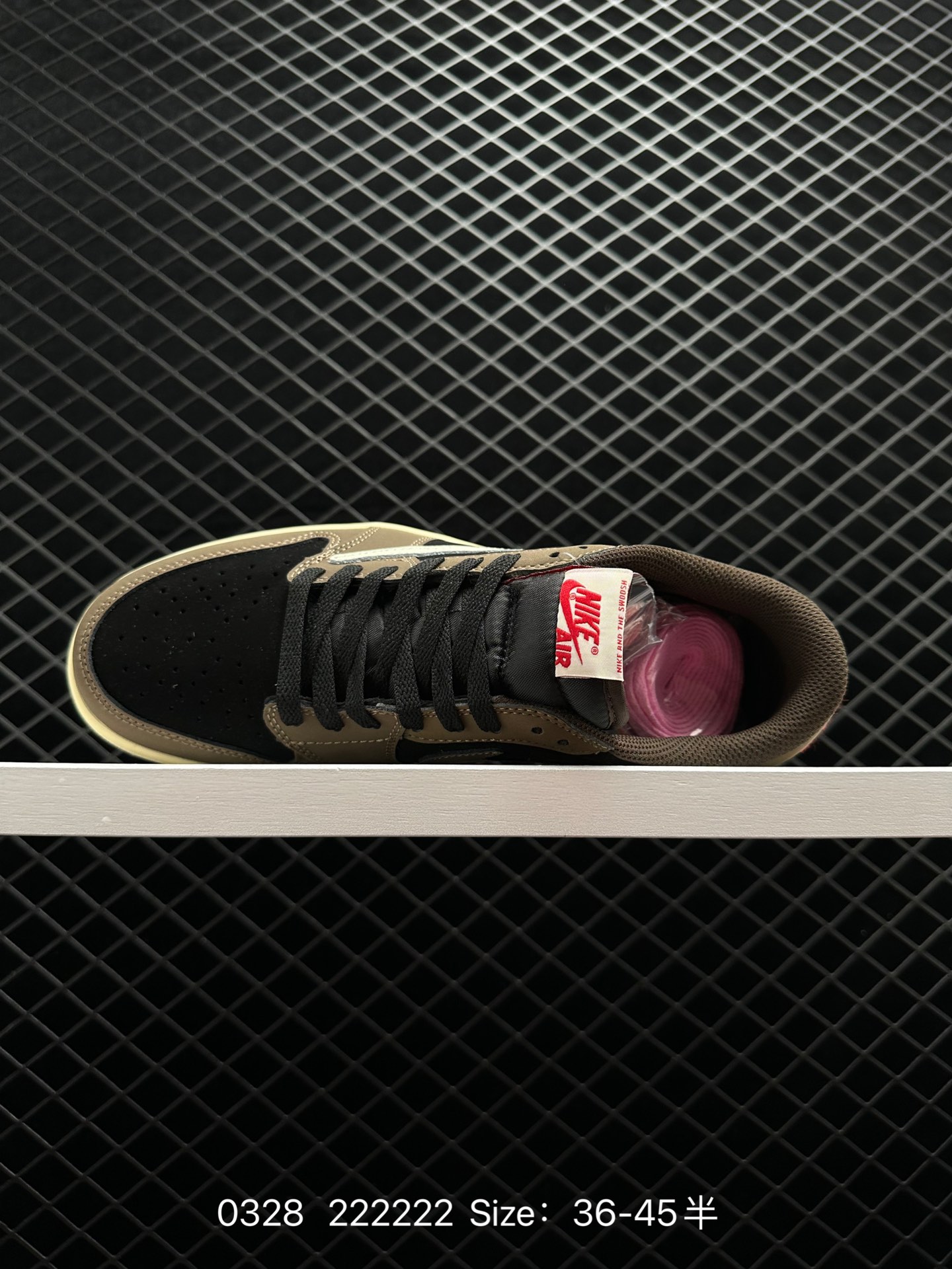 fragment design x Travis Scott x Nike Air Jordan 1 Low OG SP
